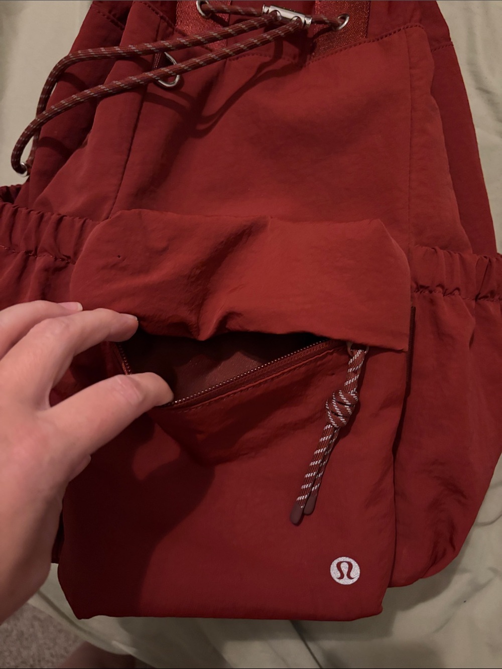 2-in-1 Drawstring Backpack - Picture 8 of 11